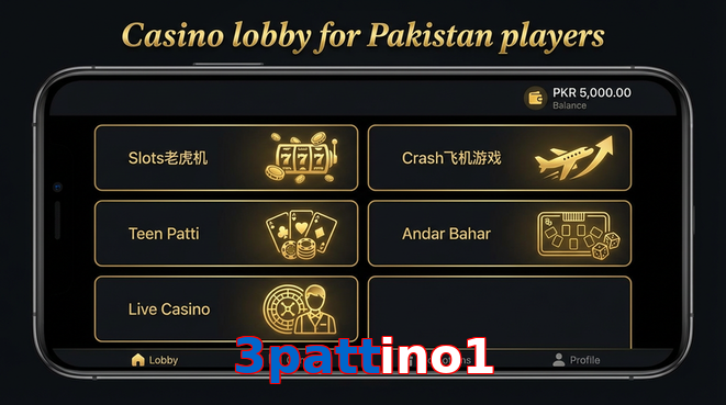 Lobby view of 3Pattino1 for Pakistan users
